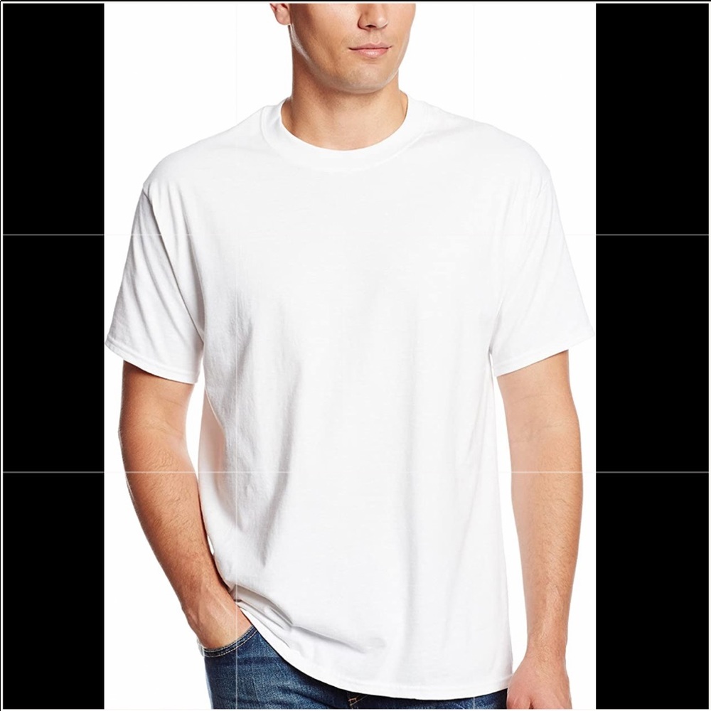 NWOT Hanes Men's XXL Beefy Short Sleeve Tee